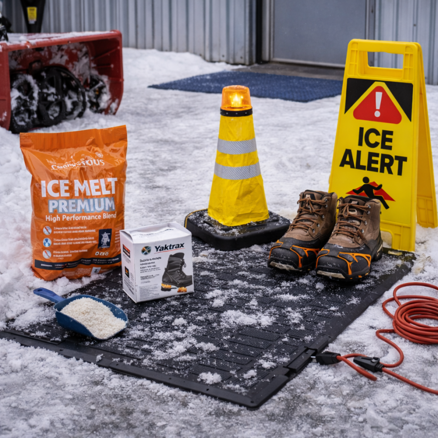 Slik sikrer du arbeidsplassen i vinter – Tips for trygghet og effektivitet
