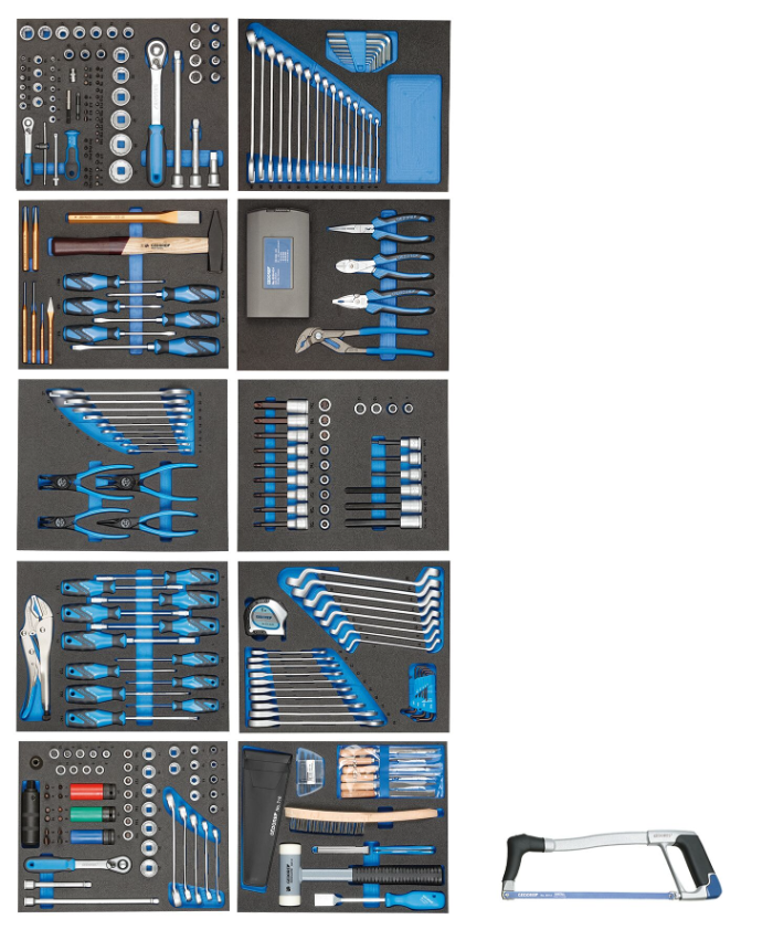 Gedore 1507 XL-TS-308 Mobile Workbench 308 Pieces 5