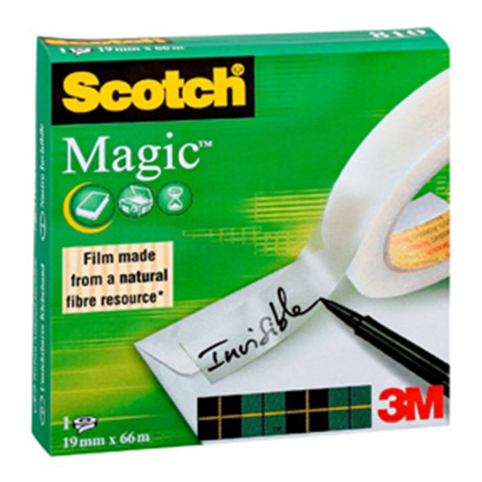Magic Teip – Usynlig, Vannbasert Klebeevne (3m8101966, 12 Eske) 2