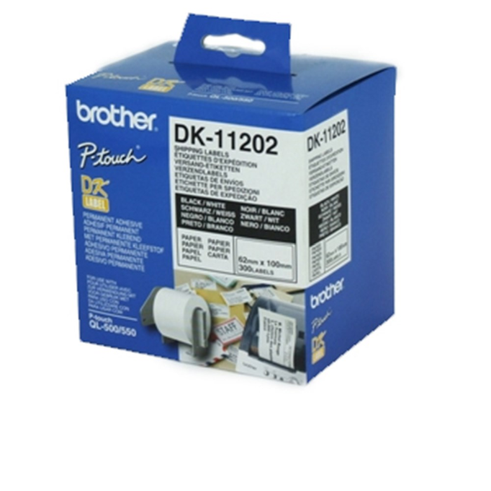Brother Fraktetikett – Høy Kvalitet, Enkel Bruk (Brodk11202, 1 Eske) 5