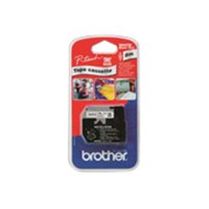 Brother Mk221 Tape – Original Kvalitet, 9mm Bredde (Bromk221, Svart/hvit, 1 Eske) Svart hvit 2