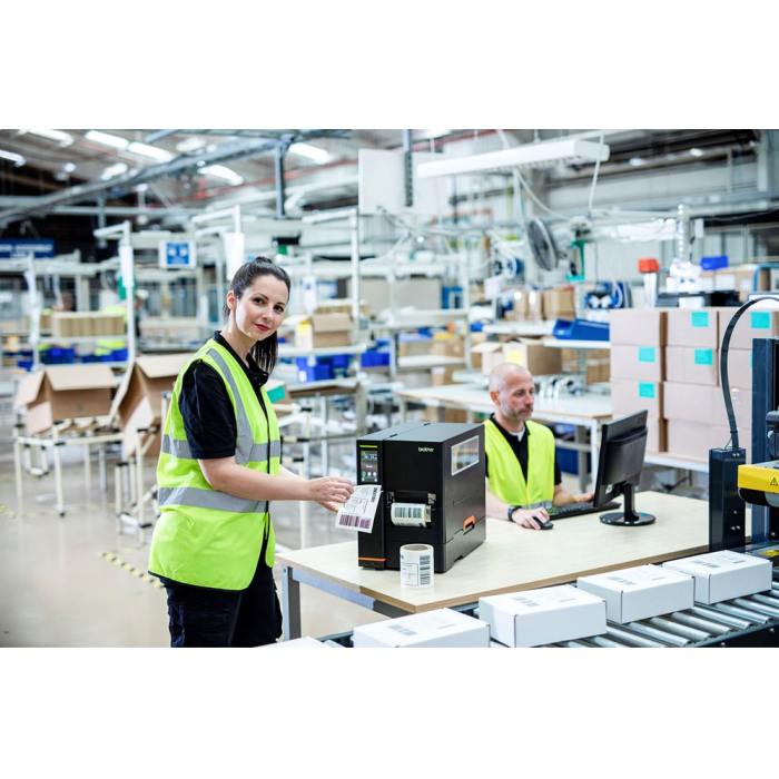 Brother Industrisk Etikettprinter – Høy Ytelse, Rask Utskrift (Brotj4522tn, 1 Eske) 6