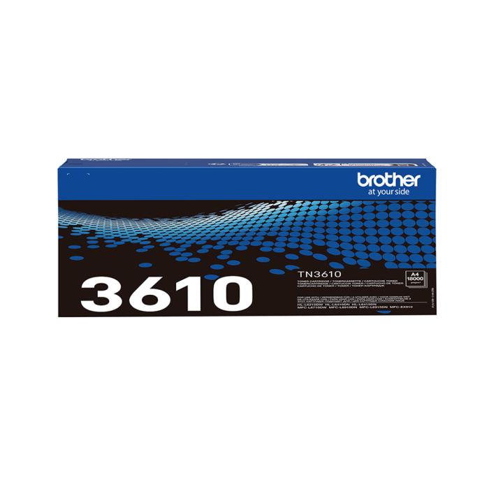 Brother Tn3610 Tonerpatron – Ultra Høy Avkastning (Brotn3610, 1 Eske) 5