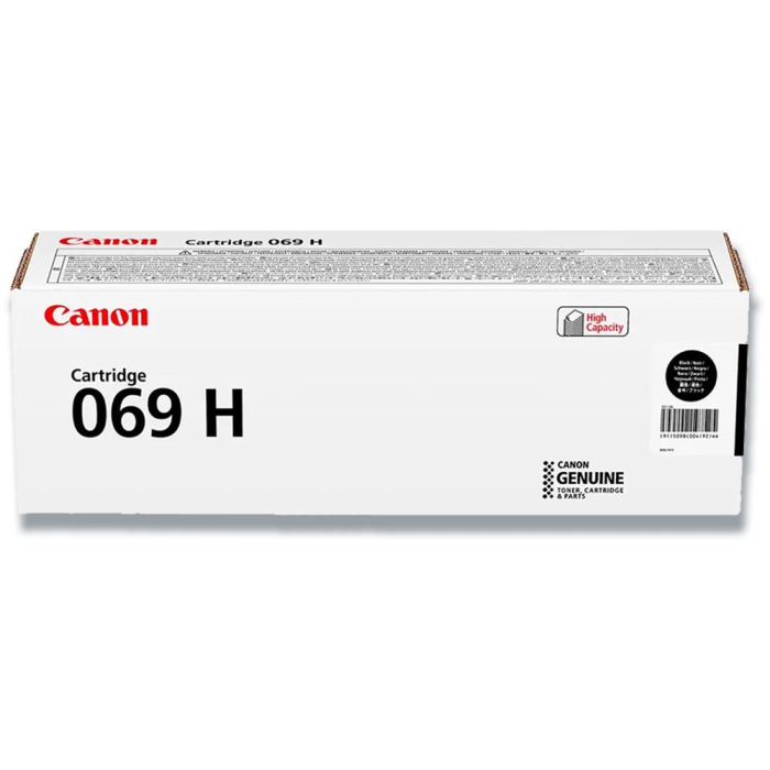 Canon 069 H Bk Tonerkassett – Høy Kapasitet (Can5098c002, Svart, 1 Eske) Svart 7