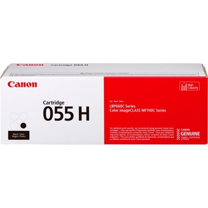 Canon Clbp 055 Tonerkassett – Høy Kapasitet (Can94134, Svart, 1 Eske) Svart 4