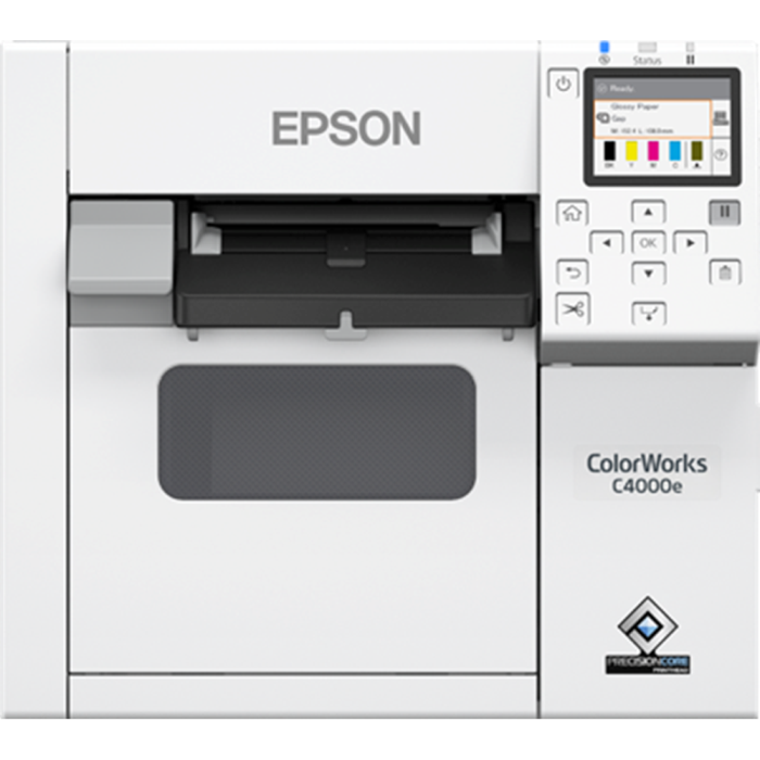 Epson Colorworks Cw-C4000e – Høy Kvalitet, Kompakt Design (Epsc31ck03102mk, 1 Eske) 5