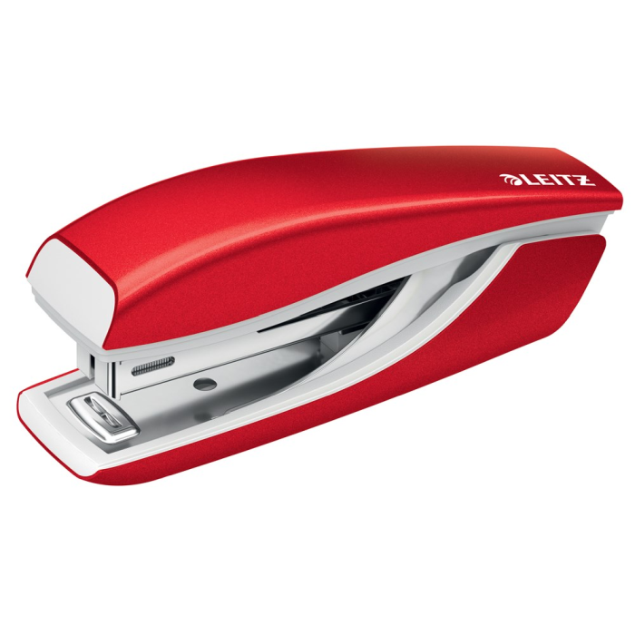 Leitz Wow Mini Stiftemaskin – Perfekt Stifting (Ltz55281026, Rød, 1 Eske) rød 2