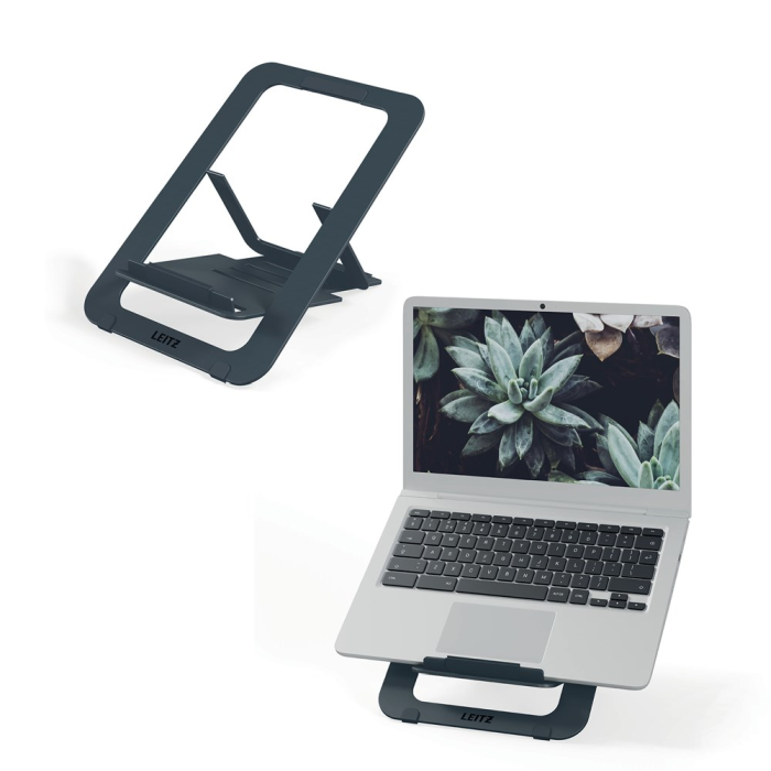 Leitz Ergo Laptop Stativ – Ergonomisk, Justerbar Høyde (Ltz63460089, 1 Eske) 7