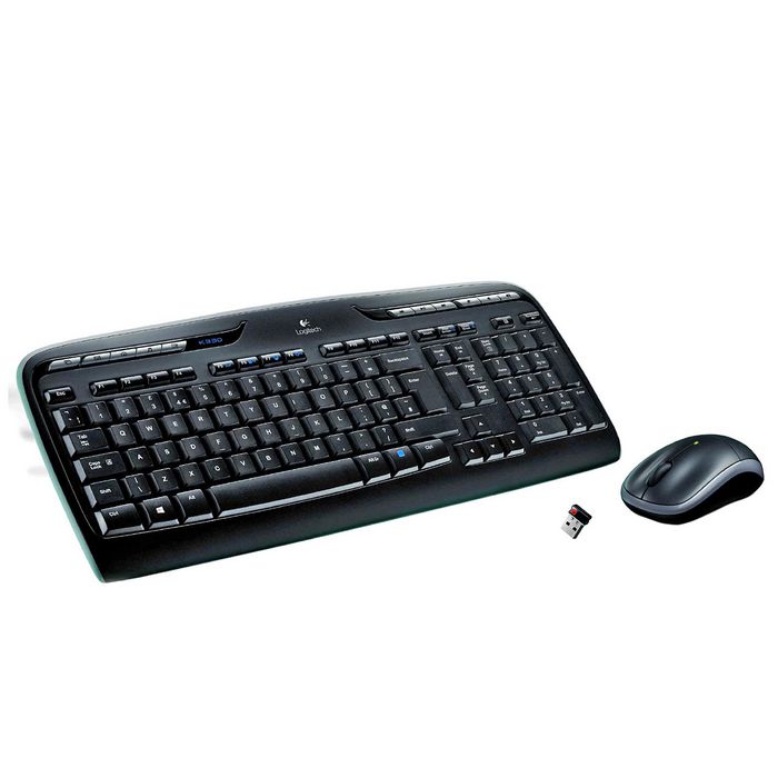 Logitech Wireless Combo Mk330, Spansk, 1 Stykk, Sen-920-003978 Svart/grå 3