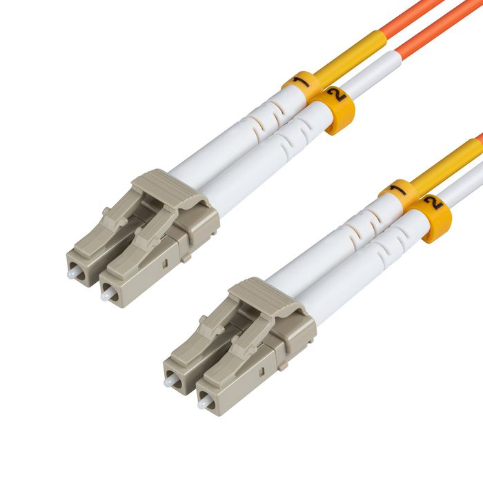 MicroConnect Optisk Fiberkabel, Lc-Lc, Multimodus, Dupleks, Om1 (Oransje) 7m, 1 Stykk, Sen-Fib440007 oransje