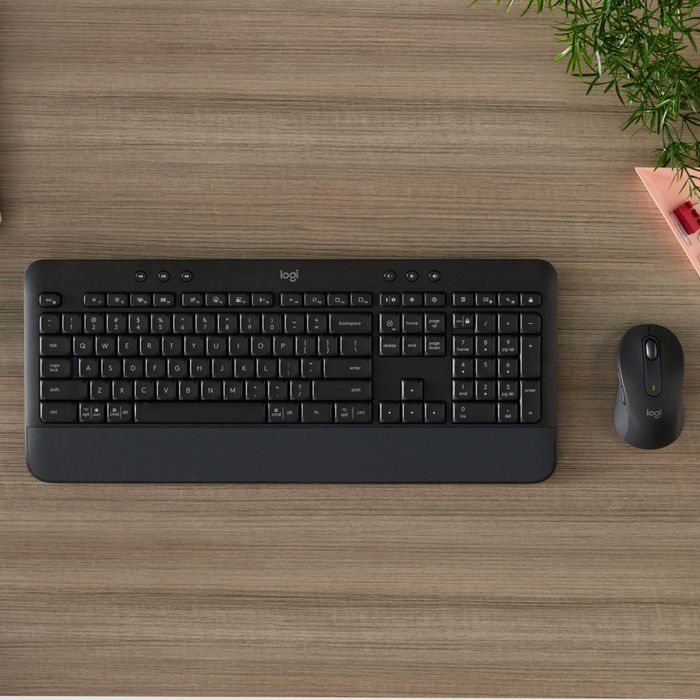 Logitech Signature Mk650 Combo For Business, Graphite, Swiss, 1 Stykk, Sen-W128235288 Grafitt 7