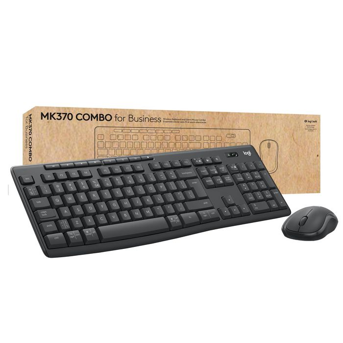 Logitech Mk370 Combo For Business, Tysk, 1 Stykk, Sen-W128593380 Grafitt 6