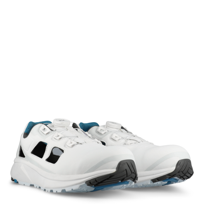 Abeba ESD-Sicherheitsschuh x-light S1 Halbschuh weiß CE ESD
