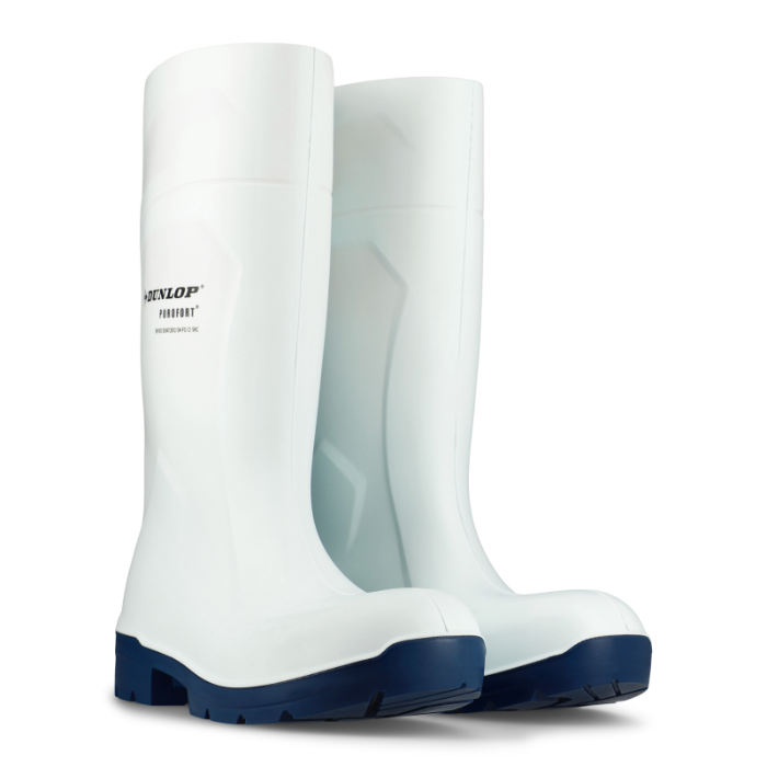 Dunlop Purofort Boot White 45 4