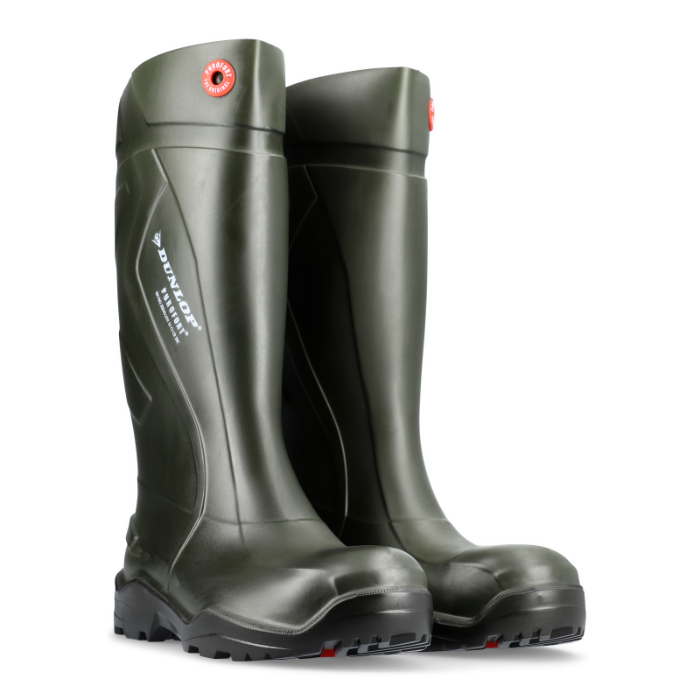 Dunlop Purofort+ Work Boot Green 43 4