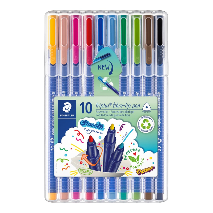 Staedtler Triplus Color Filzstifte, 10er-Set 2