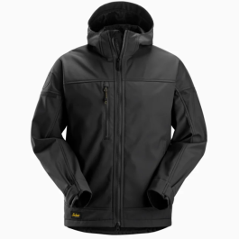 Snickers 1226 AllroundWork softshelljakke med hette