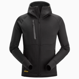 Snickers 8026 Polartec Power Stretch med hette mellomlagsjakke