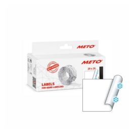 Meto 30007373 Kjøle- og fryseetiketter 5000 stk hvit