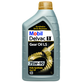 Mobil Delvac 1 Gear Oil LS 75W-90 – Høy ytelse ( 13070, 12 L )
