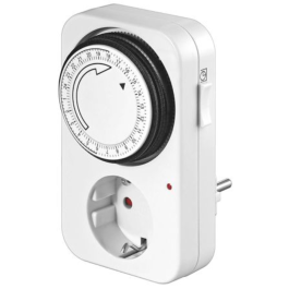 MicroConnect Analog 24t Timer, LED, 1 Stykk, SEN-GRUTIMER