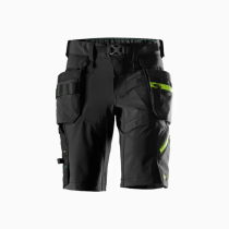 Snickers 6140 FlexiWork med 4-veis stretch og avtakbare hylsterlommer softshellshorts