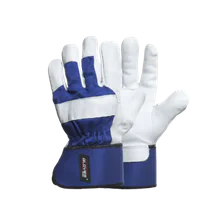 Lærhansker for arbeid