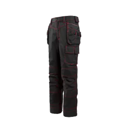 Gloves Pro Midjebyxor Workwear, Bukser, Sort/Rød, 1 Stykk, SGP-7560/D96-BLK-D96, str. D96