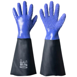 Granberg 8400 Væsketett PVC arbeidshanske, 12 Par