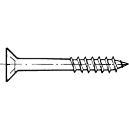 Arvid Nilsson Treskrue DIN 7997 Messing 3 × 30 PZ 1