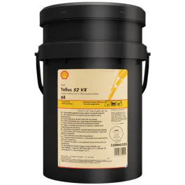Shell Tellus S2 VX 68 – Forlenget Væskelevetid(550045522, Lys rav, 20 L)
