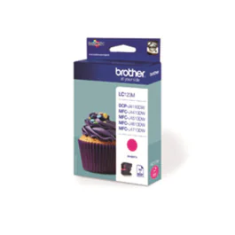 Brother LC123M Blekkpatron – Høy kapasitet, 600 sider (BROLC123M, Magenta, 1 Eske)