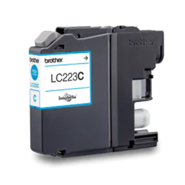 Brother LC223C Blekkpatron – Høy kapasitet (BROLC223C, Cyan, 1 Eske)