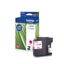 Brother MFC-J5920DW Toner – Kapasitet 1.200 sider (BROLC22EM, Magenta, 1 Eske)
