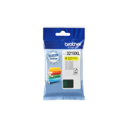 Brother LC3219XLY Blekkpatron – Opptil 1.500 Sider (BROLC3219XLY, Gul, 1 Eske)