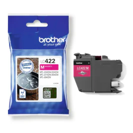 Brother LC422M Blekkpatron – 550 Sider, Kompatibel (BROLC422M, Magenta, 1 Eske)