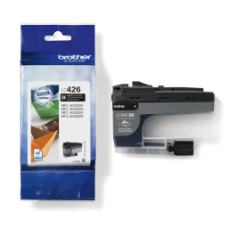 Brother LC426BK Blekkpatron – Høy kapasitet, Skarp utskrift (BROLC426BK, Svart, 1 Eske)