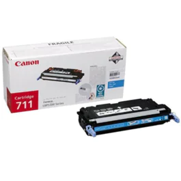Canon 711 Cyan Toner – Høy kapasitet, 6000 sider (CAN20141, Cyan, 1 Eske)
