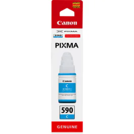 Canon GI-590BC Cyan Blekkpatron – Opptil 7.000 Sider (CAN22052, Cyan, 1 Eske)
