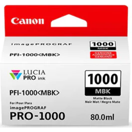 Canon PFI-1000 Blekkpatron – Høy kapasitet (CAN22524, Matt svart, 1 Eske)