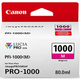 Canon PFI-1000 Magenta Blekk – Høy kapasitet (CAN22527, Magenta, 1 Eske)