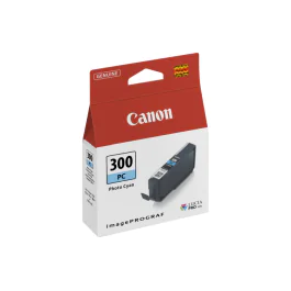 Canon PFI-300 Photo Cyan Blekk – Høy Kvalitet (CAN4197C001, Bilde Cyan, 1 Eske)