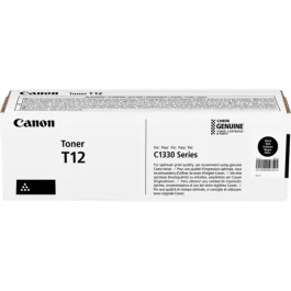 Canon 12T Svart Tonerkassett – Høy kapasitet (CAN5098C006, Svart, 1 Eske)