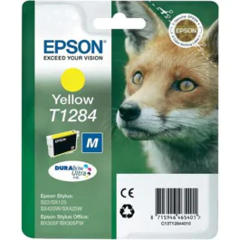 Epson T1284 Blekkpatron – Høy kapasitet, 175 sider (EPST12844012, Gul, 1 Eske)