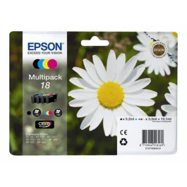 Epson T1806 Multipack – Høy kapasitet, 4 farger (EPST18064012, Flerfarget, 1 Eske)