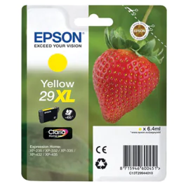 Epson Claria Home Blekk – Høy kvalitet, langvarig (EPST29944012, Gul, 1 Eske)