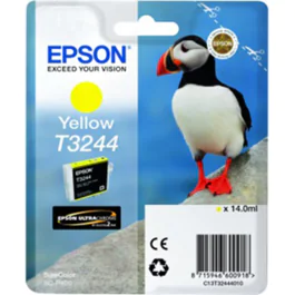 Epson Gul Blekk – Høy kapasitet, langvarig utskrift (EPST32444010, Gul, 1 Eske)