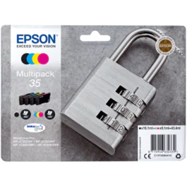 Epson 4-farger Multipack Blekk – Høy kapasitet (EPST35864010, Flerfarget, 1 Eske)