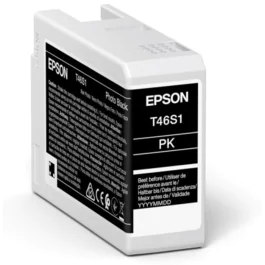 Epson Photo Black Blekkpatron – Høy kvalitet, 25ml (EPST46S100, Foto Svart, 1 Eske)