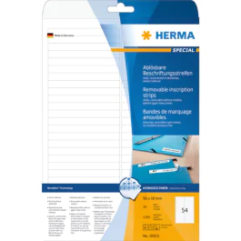 HERMA Etiketter Movables – Stabilt Festet, Avtakbare (HER10015, 1 Eske)